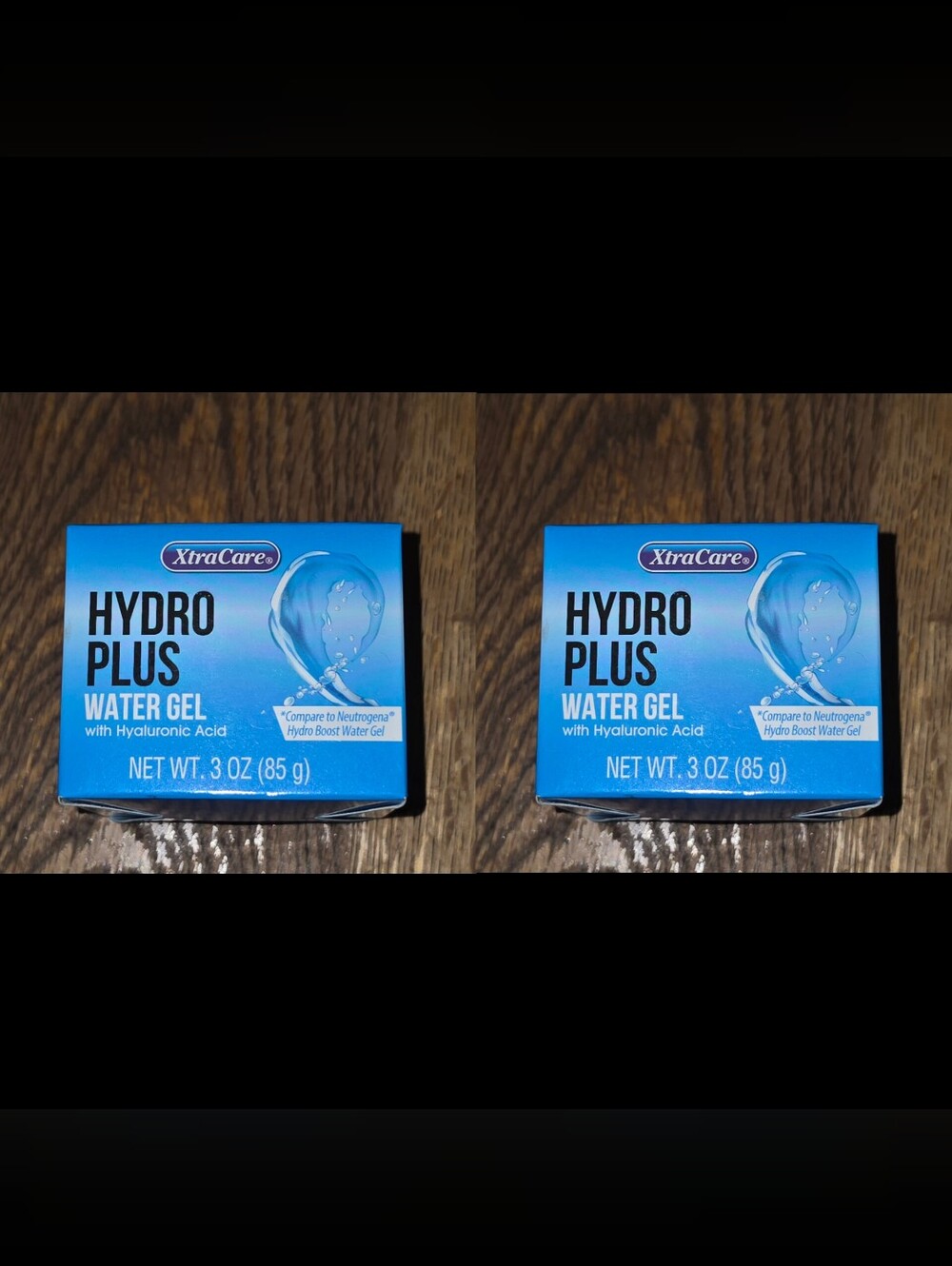 2 x XtraCare Hydro Plus Water Gel Moisturizer - 3oz BNIB